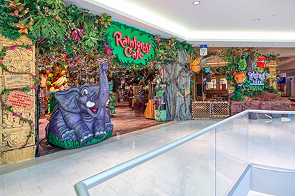 Rainforest Cafe 2017 Visitors Guide coupon